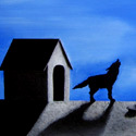 His Master’s Voice  
Öl auf Leinwand  
100 x 80 cm